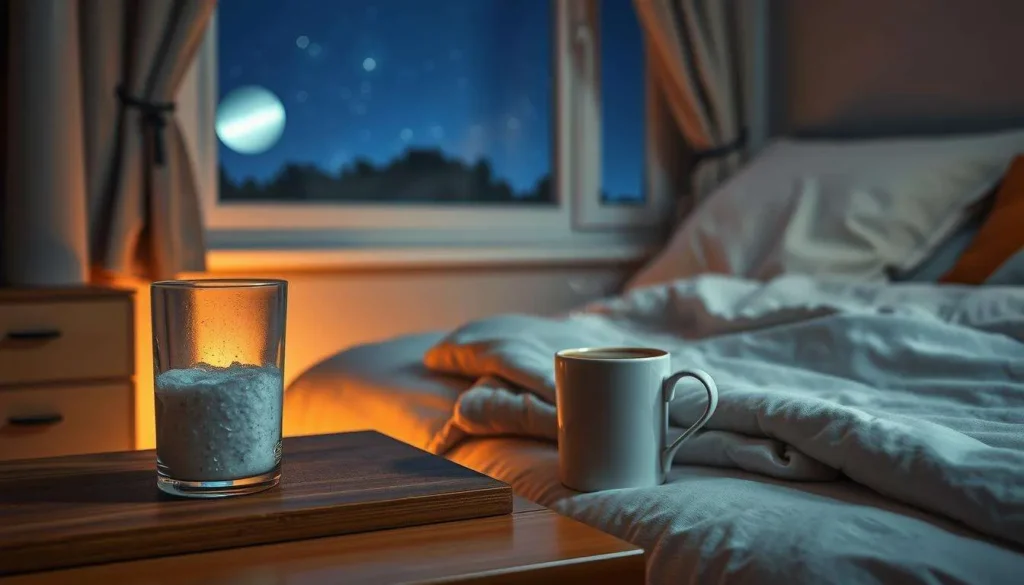 natron vor dem schlafengehen